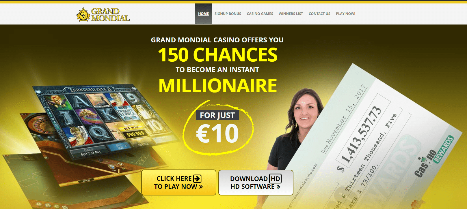 Обзор казино Grand Mondial